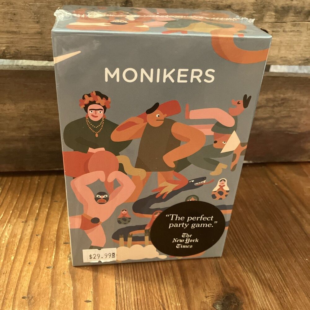 Monikers Card Game | A Dumb Party Game That Respects Your Intelligence NEW